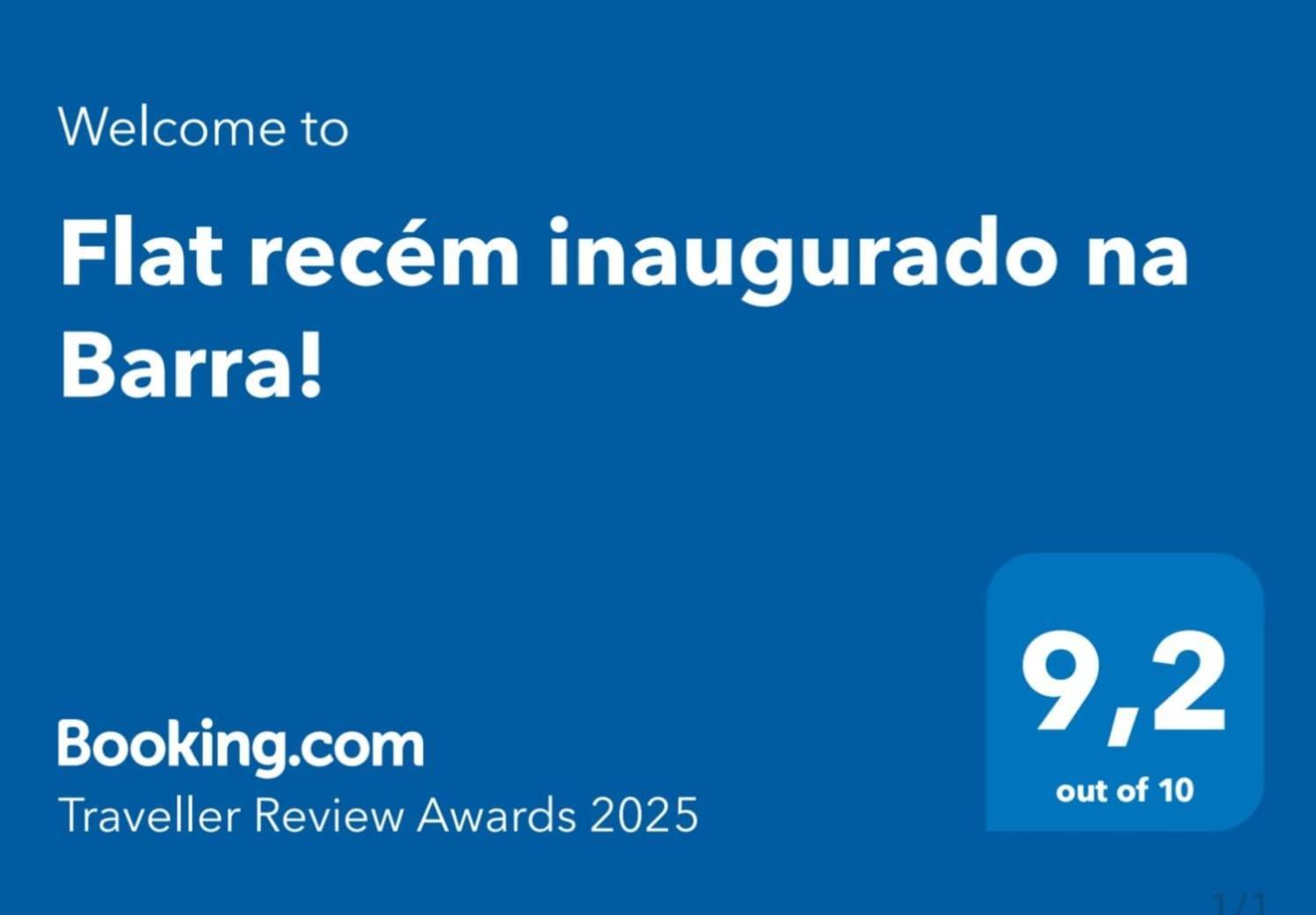 Flat Recem Inaugurado Na Barra! Apartamento *